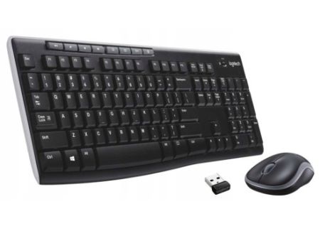 Logitech zestaw bezprzewodowy klawiatura + mysz MK270