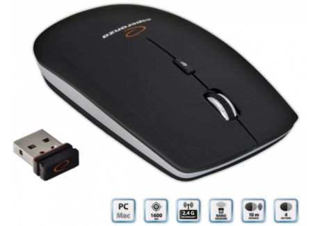 Mysz Esperanza EM120K bezprzewodowa 2.4GHz