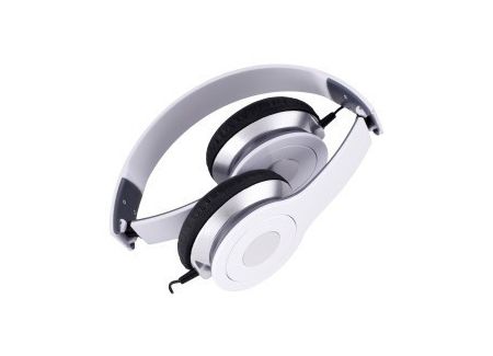 Rebeltec Stereofoniczne słuchawki z mikrofonem CITY WHITE