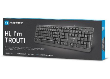 Natec Klawiatura Trout Slim USB