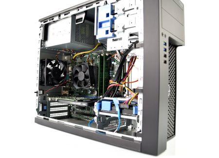DELL Precision 3620 Tower Intel Xeon E3-1270v6 3.8GHz 16GB 256GB SSD nVidia Quadro P4000 Windows 10 Home PL