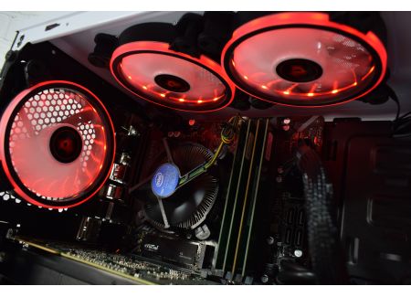 Gaming PC ARGB FAN Intel Core i5-8400 2.8GHz 32GB 1TB SSD nVidia GeForce RTX2080 Windows 11 Professional