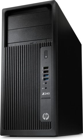 HP Workstation Z240 Tower Intel Xeon E3-1245v5 3.5GHz 8GB 256GB SSD R5 430 Windows 10 Professional