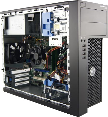 DELL Precision T1700 Intel Xeon E3-1220v3 3.1GHz 8GB 2x 500GB DVD-RW K600 Windows 10 Professional PL 