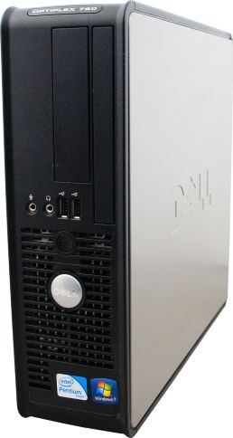 DELL Optiplex 780 SFF Dual Core 2.7GHz 2GB 160GB Windows 7 Home Premium PL