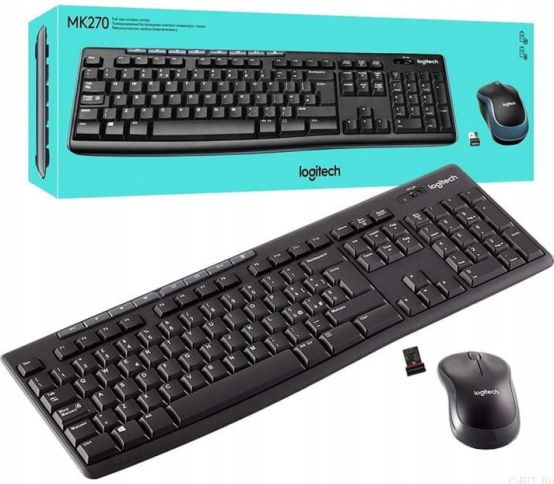 Logitech zestaw bezprzewodowy klawiatura + mysz MK70