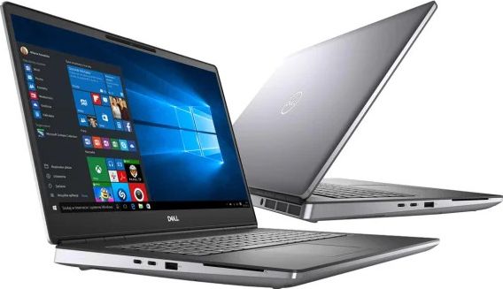 DELL Precision 7750 Intel Core i7-10850H 2.7GHz 32GB 512GB SSD nVidia Quadro RTX3000 LTE Windows 11 Professional PL - BOX
