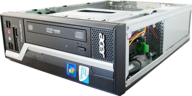 Acer Veriton X4610G  Intel G630 2.7GHz 4GB 320GB DVDRW Windows 7 Home Premium PL