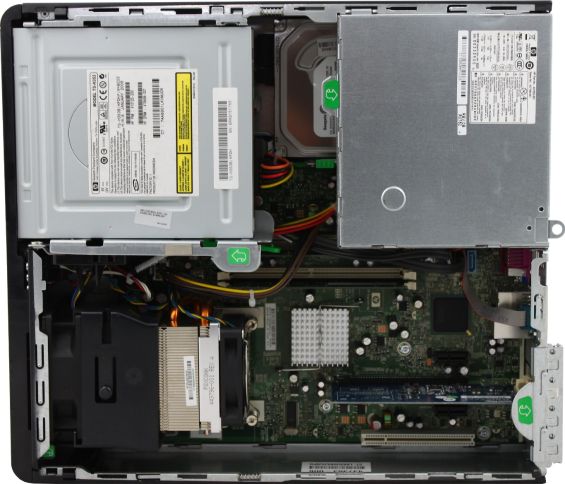 HP DC7800 SFF Core 2 Duo 2.33GHz 2GB 160GB DVDRW Windows 7 Home Premium SP1 PL