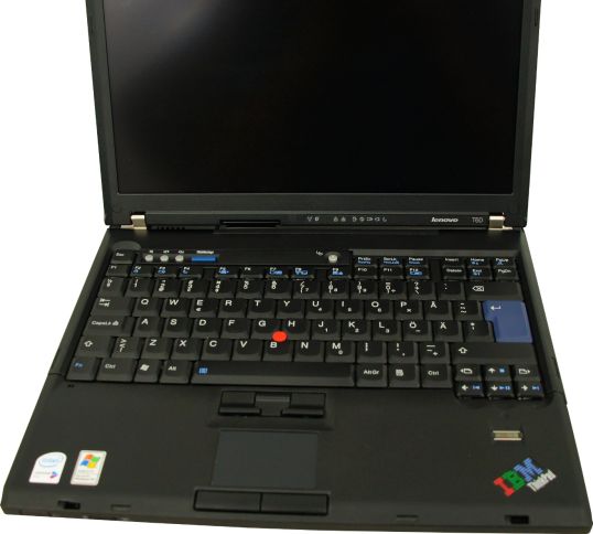 IBM T60 Core Duo 1.83GHz 2GB 160GB COMBO Windows 7 Home Premium PL