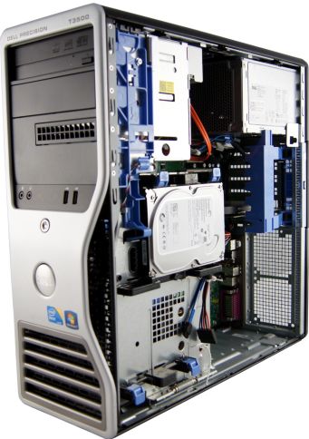 DELL Precision T3500 Intel Xeon W3565 3.2GHz 12GB 2x 146GB DVD-RW Windows 7 Professional PL