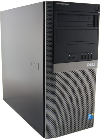 DELL Optiplex 960 Tower Intel Core 2 Quad 2.66GHz 4GB 250GB DVD-RW Windows 10 Home PL