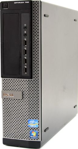 DELL Optiplex 790 Desktop Intel Dual Core G630 2.7GHz 4GB 250GB DVD-RW Windows 10 Home PL