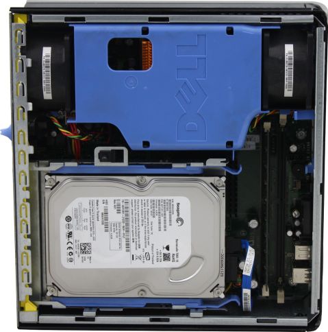 DELL Optiplex 755 USFF Core 2 Duo 2.4GHz 2GB 250GB DVDRW Windows 7 Home Premium SP1 PL