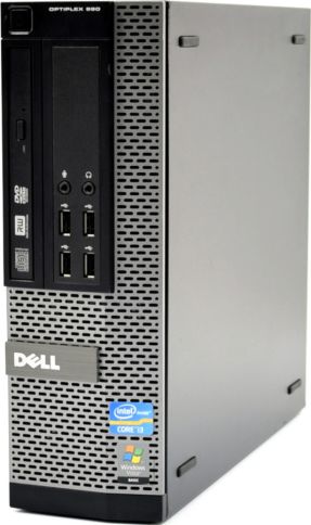 DELL Optiplex 990 SFF Intel Core i3-2100 3.1GHz 4GB 250GB DVD-RW Windows 10 Home PL