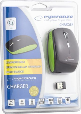 Esperanza Mysz bezprzewodowa EM121G