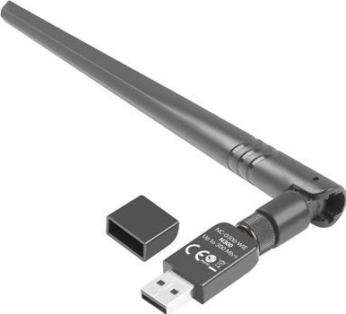LANBERG Karta sieciowa USB N300 1+1 antena NC-0300-WIE