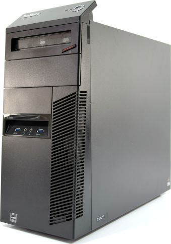 Lenovo ThinkCentre M83 Tower Intel Core i7-4790T 2.7GHz 8GB 128GB SSD DVD Windows 10 Home PL