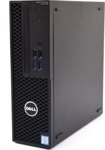DELL Precision 3420 SFF Intel Xeon E3-1245 v5 3.5GHz 16GB 256GB SSD DVD-RW nVidia Quadro K620 Windows 10 Home PL