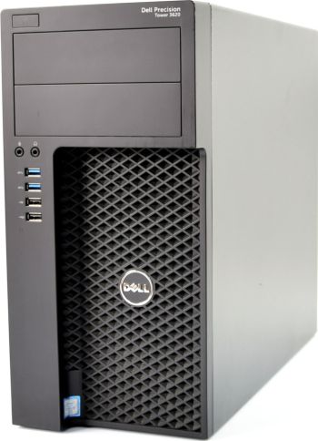 DELL Precision 3620 Tower Intel Xeon E3-1240 v5 3.5GHz 16GB 512GB SSD DVD-RW AMD FirePro W2100 Windows 10 Home PL
