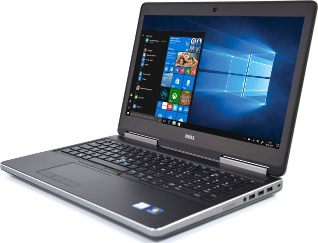 DELL Precision 7510 Intel Xeon E3-1535Mv5 2.9GHz 32GB 512GB SSD nVidia Quadro M2000M Windows 10 Home PL