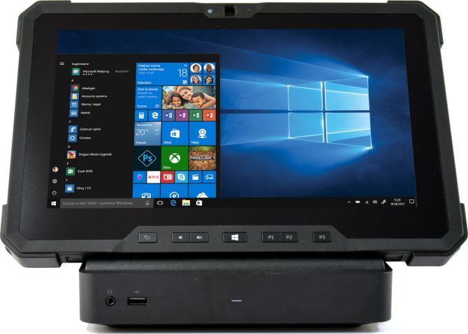 DELL Latitude 7212 Rugged Extreme Intel Core i5-6300U 2.4GHz 8GB 128GB SSD Windows 10 Home PL