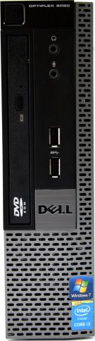 DELL Optiplex 9020 USFF Intel Core i3-4160 3.6GHz 4GB 512GB SSD DVD Windows 10 Home PL