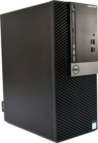 DELL Optiplex 7050 Mini Tower Intel Core i7-7700 3.6GHz 32GB 256GB SSD + 512GB SSD DVD-RW Windows 10 Home PL