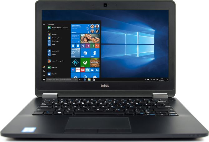 DELL Latitude E7270 Intel Core i5-6300U 2.4GHz 8GB 128GB SSD Windows 10 Home PL