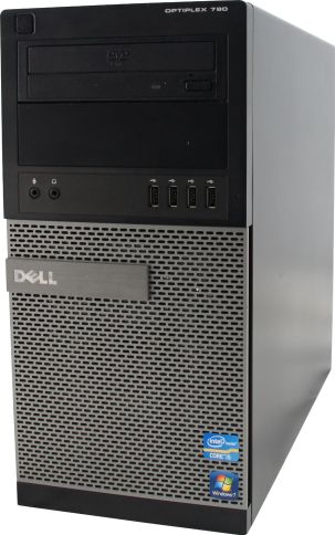 DELL Optiplex 790 Tower Intel Core i5-2400 3.1GHz 4GB 250GB Windows 10 Home PL