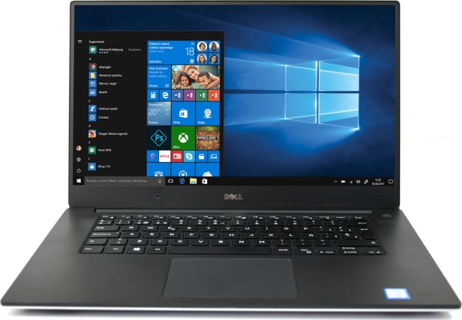 DELL XPS 15 9560 Intel Core i7-7700HQ 2.8GHz 16GB 512GB SSD Windows 10 Home PL