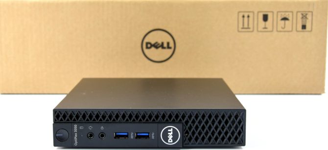 DELL Optiplex 3050 Micro Intel Core i5-7500T 2.7GHz 8GB 256GB SSD Windows 10 Professional PL - BOX