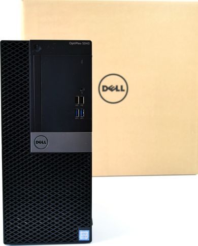 DELL Optiplex 5040 Mini Tower Intel Core i7-6700 3.4GHz 16GB 256GB SSD DVD-RW Windows 10 Home PL - BOX
