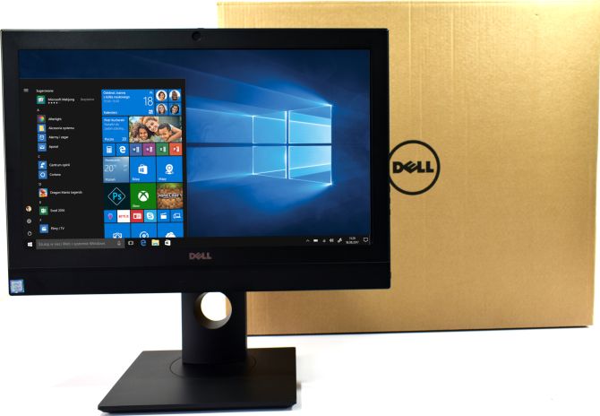 DELL Optiplex 5250 All In One Intel Core i5-7500 3.4GHz 8GB 500GB DVD-RW Windows 10 Professional PL - BOX