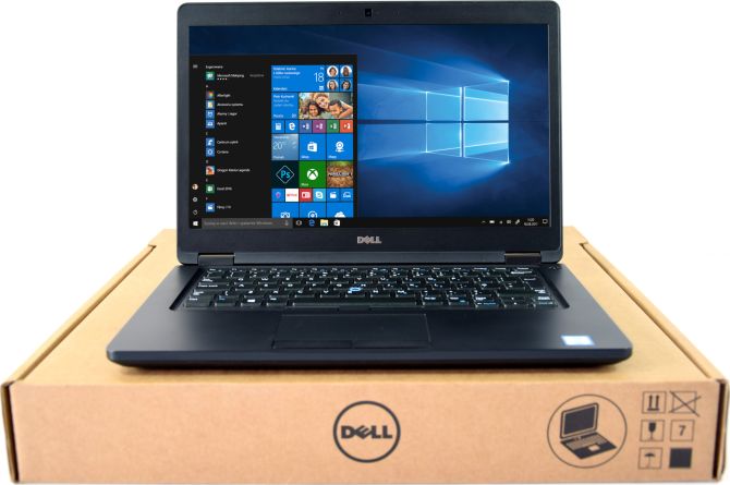DELL Latitude 5480 Intel Core i5-7300U 2.6GHz 8GB 128GB SSD Windows 10 Professional PL - BOX