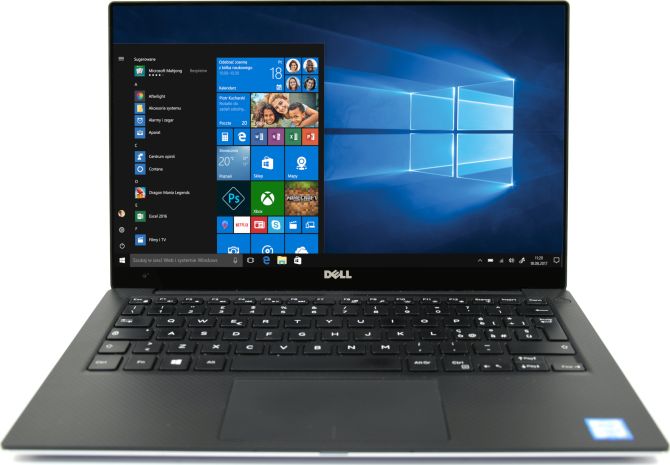DELL XPS 13 9350 Intel Core i5-6200U 2.3GHz 8GB 256GB SSD Windows 10 Professional PL - Wyprzedaż