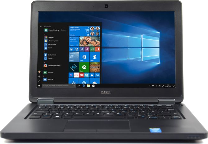 DELL Latitude E5250 Intel Core i3-5010U 2.1GHz 8GB 128GB SSD Windows 10 Professional PL - Wyprzedaż