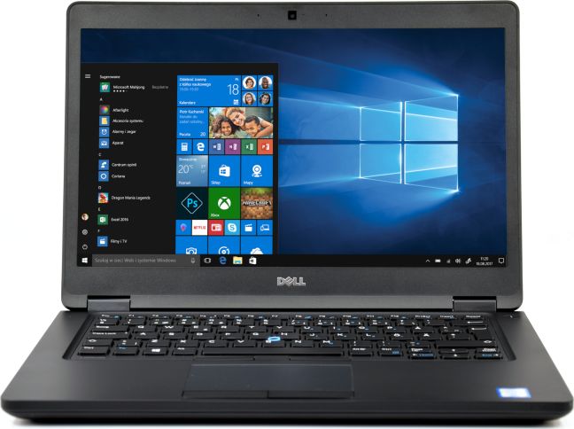 DELL Latitude 5480 Intel Core i5-7300HQ 2.5GHz 8GB 256GB SSD Windows 10 Professional PL