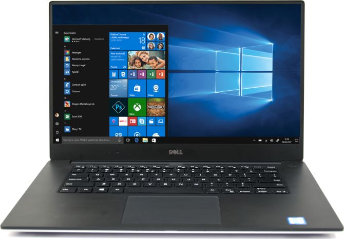 DELL Precision 5520 Intel Xeon E3-1505Mv6 3.0GHz 16GB 256GB SSD nVidia Quadro M1200 Windows 10 Professional PL