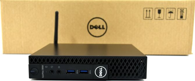 DELL Optiplex 3050 Micro Intel Core i5-7500T 2.7GHz 8GB 256GB SSD WiFi Windows 10 Professional PL - BOX