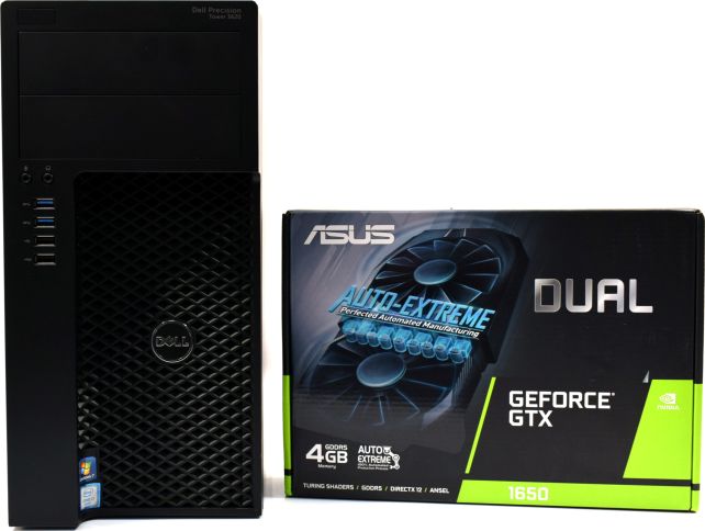 DELL Precision 3620 Tower Intel Core i7-6700K 4.0GHz 16GB 256GB SSD + 1TB nVidia GTX 1650 Windows 10 Home PL