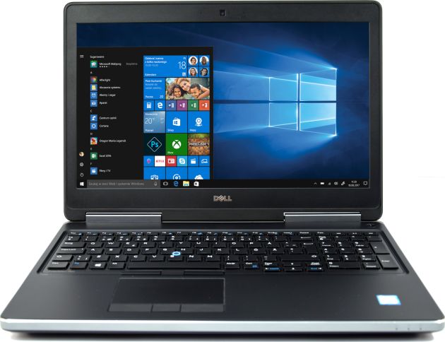 DELL Precision 7520 Intel Core i7-7820HQ 2.9GHz 16GB 500GB SSD nVidia Quadro M1200M Windows 10 Professional PL 
