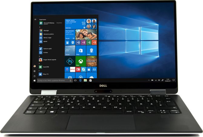 DELL XPS 13 9365 2-in-1 Intel Core i5-7Y54 1.2GHz 8GB 256GB SSD Windows 10 Home PL