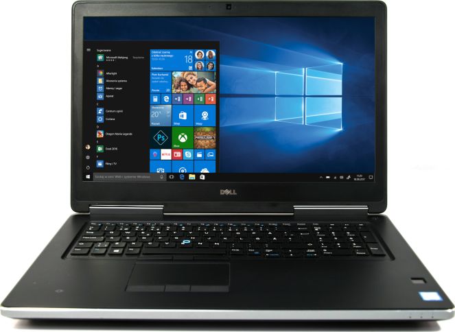 DELL Precision 7720 Intel Core i7-7820HQ 2.9GHz 8GB 512GB SSD nVidia Quadro P3000 Windows 10 Professional PL