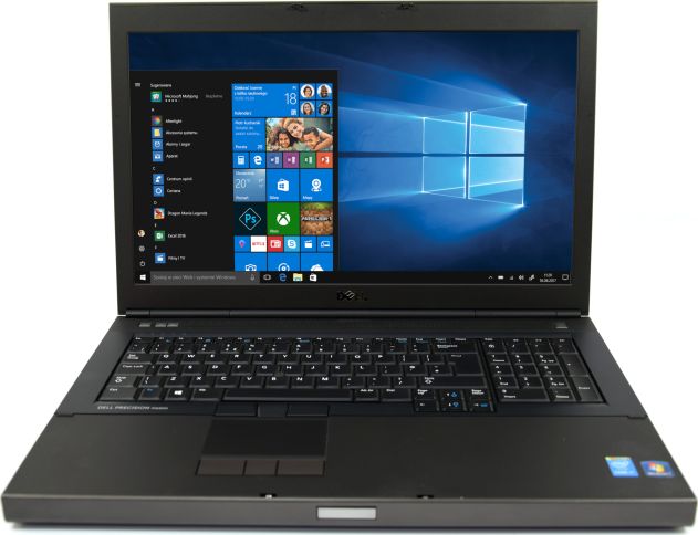 DELL Precision M6800 Intel Core i7-4810QM 2.8GHz 32GB 512GB SSD DVD nVidia Quadro K3100M Windows 10 Home PL - 0688111