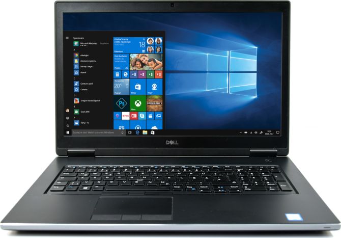 DELL Precision 7730 Intel Core i7-8850H 2.6GHz 32GB 512GB SSD nVidia Quadro P3200 Windows 11 Professional PL