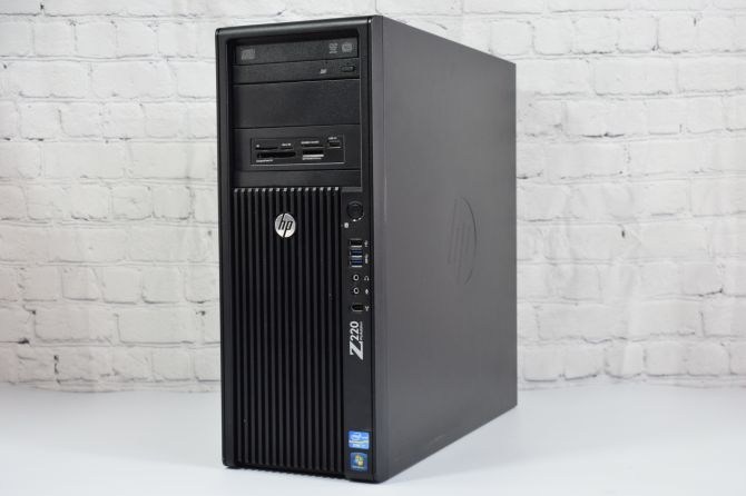 HP Workstation Z220 Tower Intel Core i7-3770 3.4GHz 24GB 128GB SSD + 500GB DVD-RW Windows 10 Home PL