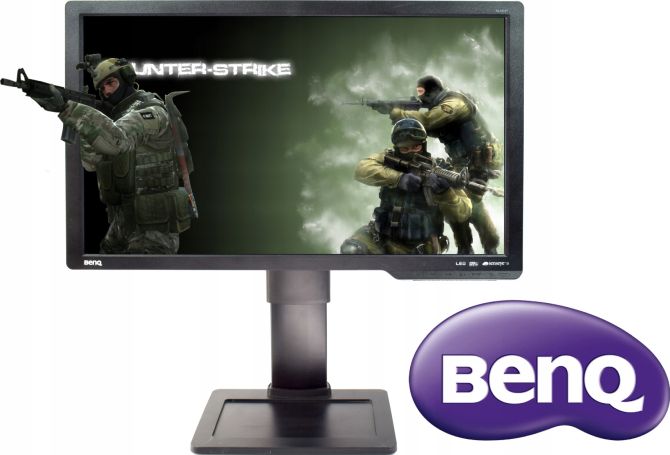 Monitor LCD 24" BENQ XL2410T 3D 120Hz 2ms GAMING