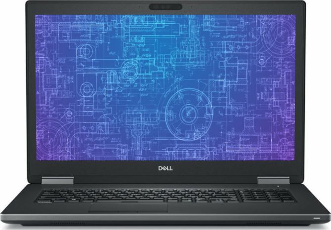 DELL Precision 7740 Intel Core i7-9850H 2.5GHz 32GB 512GB SSD nVidia Quadro RTX3000 Windows 11 Professional PL - 1072822 