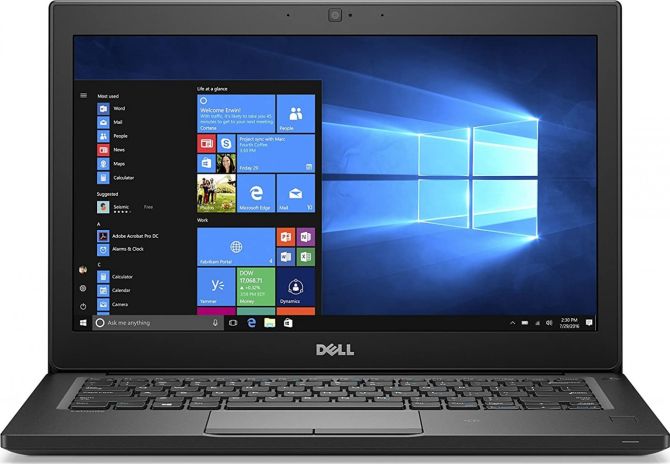 DELL Latitude 7280 Touch Intel Core i5-7300U 2.6GHz 8GB 256GB SSD DOTYK Windows 10 Professional PL